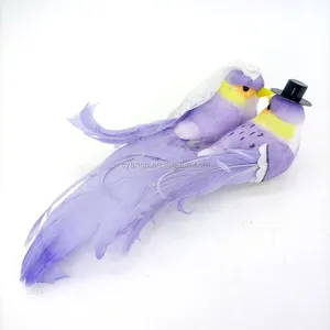 2023 Wedding Centerpieces Birds New Wed Deco Feather Decoration Party Lovers Purple Wedding Supplies