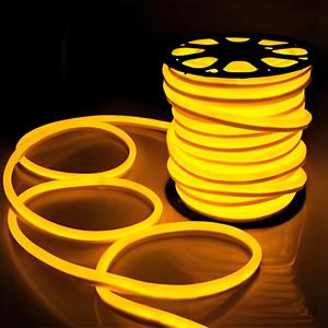 Noel partisi bahçe ev dekorasyon su geçirmez açık hava <span class=keywords><strong>LED</strong></span> Neon esnek ışık şerit Neon halat ışıkları