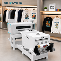 Imprimante DTF XinFlying A2, machine d'impression avec tête d'impression I1600, imprimante DTF 42 cm avec fonction d'hydratation automatique