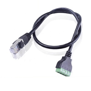 Кабель-удлинитель Ethernet <span class=keywords><strong>RJ45</strong></span> на 4-контактный клеммный блок без пайки, 0,2 м - Product Image 6