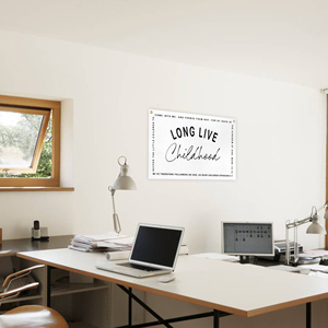 2.5*1.6 FT LONG LIVE CHIEDHOOD High Quality Custom Canvas <b>Flag</b> for Decorate - Product Image 4