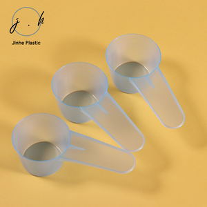 Toptan gıda sınıfı Pp plastik <span class=keywords><strong>Protein</strong></span> tozu ölçme Scoops kaşık Scoop Set toplu için gıda ürünleri plastik Opp torba 50ml 25g - Product Image 1