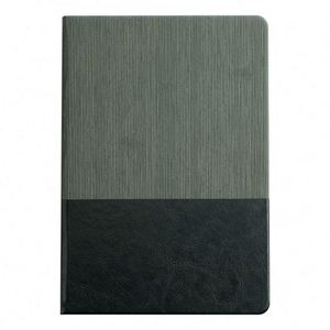 Promotional Custom A5 Hardcover Green With Black Notebooks for Tradeshow Giveaways - Product Image 1