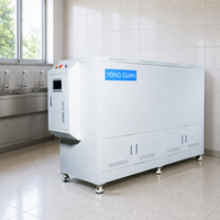 Equipo de Suministro de Agua de Emergencia, Mini Planta de Agua 50-350L/H, Sistema de Purificación Integrado para Obras de Construcción, Hoteles y Aldeas