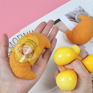 Simulation alimentaire BreadSqueeze Toy jouets de soulagement du stress spinner à main pour enfants et adultes - Product Image 2
