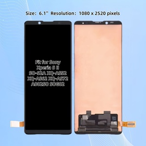 จอแสดงผล OLED ดั้งเดิมสำหรับโซนี่ เอ็กซ์พีเรีย 5 II SO-52A XQ-AS52 จอแอลซีดีระบบสัมผัสหน้าจออะไหล่ซ่อมชุดประกอบดิจิไทเซอร์ 6.1 นิ้ว - Product Image 1