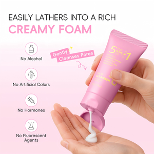 Leche Limpiadora 5 en 1 Personalizada, Súper Hidratante e Iluminadora, 50g, para Todo Tipo de Piel, Uso Diario - Product Image 4
