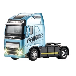 Piezas Interiores de Camión de Alta Calidad, Modelo de Aleación de Simulación de Camión 1/50, Móvil, con Sonido y Luz, para Camión Volvo - Product Image 1
