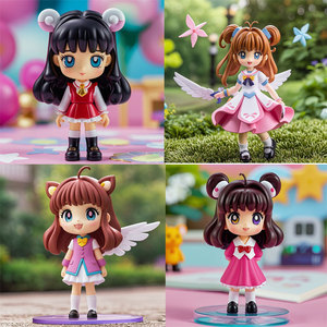 Figurine d'anime Magic Sakura en PVC, modèle de collection, poupée, thème fantastique, jouet pour filles de plus de 12 ans - Product Image 4