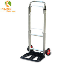 Ph90 Truk Genggam Klasik Bahan Aloi Aluminium, Troli Lipat Portabel Dua Roda Aluminium Paduan Klasik - Product Image 2