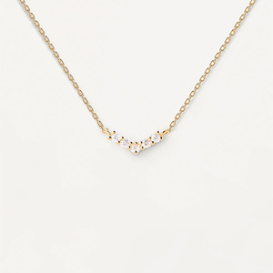 Bijouterie fine personnalisée S925 Sterling Silver Cubic Zircon Délicat Pendentif Collier pour Cadeau pour Femmes Filles - Product Image 1