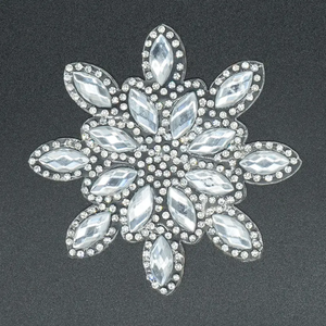 Tùy Chỉnh 5.3Cm A-Z Tiếng Anh Thư Số Các Bản Vá Lỗi <span class=keywords><strong>Diamante</strong></span> Rhinestone Đính Sắt Trên Pha Lê Rhinestone Các Bản Vá Lỗi Cho Quần Áo - Product Image 5