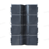 Système de sonorisation de scène professionnel K208 Double 8 pouces passif 2 voies Line Array haut-parleur haut-parleur système Audio son