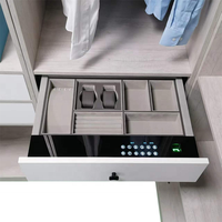 Z564-A coffres-forts intérieurs de luxe semi-conducteur empreinte digitale caché biométrique Mini coffre-fort intelligent à écran tactile coffres-forts à tiroirs