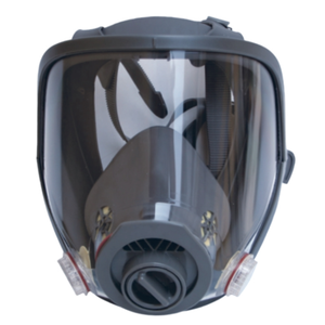 Masker <span class=keywords><strong>Gas</strong></span> lensa besar, <span class=keywords><strong>Respirator</strong></span> wajah penuh silikon 6800 DIN koneksi benang 40mm - Product Image 5