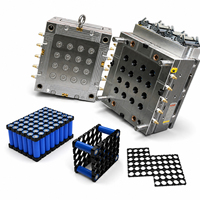 Fabricante de Moldes para Cajas de Baterías Precis, Fábrica de Moldes de Inyección en Frío para Piezas Personalizadas, Servicio de Moldeo por Inyección de Plástico