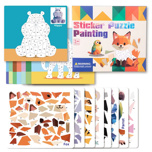 Gioco Educativo Creativo <span class=keywords><strong>2</strong></span> <span class=keywords><strong>in</strong></span> 1 per Bambini: Libro Interattivo con Lettere dell'Alfabeto Inglese e Puzzle - Product Image 6