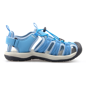 Sandalo <span class=keywords><strong>da</strong></span> <span class=keywords><strong>donna</strong></span> Casual con punta tonda a punta tonda con punta chiusa <span class=keywords><strong>blu</strong></span> di alta qualità - Product Image 2