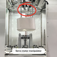 Máquina Totalmente Automática para Fabricar Bolsas de Desecho de Pañales para la Producción de Bolsas de Recarga para Contenedores de Pañales para Bebés y Adultos