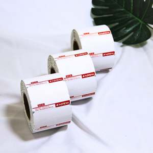 Impresión de Códigos de Barras para Empaque de Alimentos, Rollo de Etiquetas de Transferencia Térmica Directa Identificadas, Pegatinas Personalizadas Autoadhesivas - Product Image 5