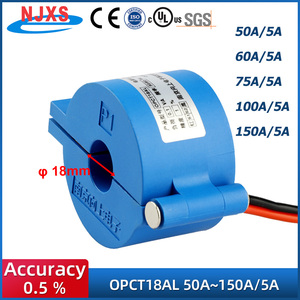 Transformador de Corriente de Núcleo Dividido a Prueba de Agua OPCTF18EGL para Uso en Interiores y Exteriores, Rango de Medición 50A-150A - Product Image 2
