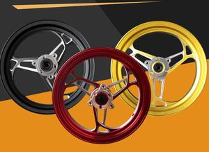 Nouvelles jantes CNC de 12 pouces à 3 et 5 trous pour motos N1 N1S NQI PDS, accessoires et pièces de moto - Product Image 3