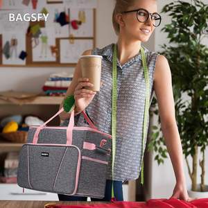 Free sample <b>Multipurpose</b> Sewing Machine Tote <b>Storage</b> <b>Bag</b> with Several <b>Storage</b> Pockets for Portable Carrying Case - Product Image 5