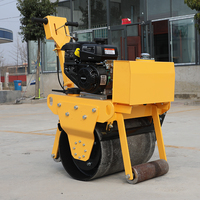 Compacteur de route hydraulique professionnel à vibrations, machine à rouleaux compresseurs