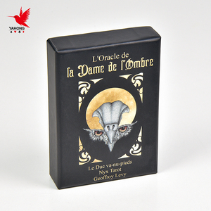 Kartu <span class=keywords><strong>Tarot</strong></span> untuk pemula, kartu <span class=keywords><strong>Tarot</strong></span> klasik dengan arti pada mereka, kartu <span class=keywords><strong>Tarot</strong></span> tahan lama dengan buku panduan untuk pemula (hitam) - Product Image 2