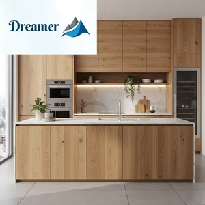 North <strong>American</strong> Shaker <strong>Style</strong> Modular Kitchen Cabinet with Eco-Friendly Solid Wood Construction MDF Door <strong>Panels</strong> Soft Close Hinges - Product Image 3