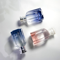 Certification de qualité, flacon de parfum en verre unique, anti-fuite, 100 ml, emballage de luxe personnalisé pour flacon de parfum, impression à l'écran