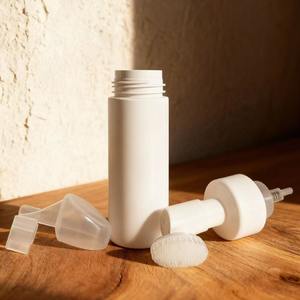 Botella de Plástico Blanca para <span class=keywords><strong>Jabón</strong></span> Líquido Cosmético al por Mayor, Botella con Bomba para Limpiador Facial de Espuma PET de 100 ml, 150 ml, 200 ml - Product Image 2