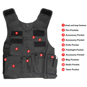 เสื้อกั๊กยุทธวิธี ARTEX ระบายอากาศได้ดี แบบ Molle สำหรับเจ้าหน้าที่รักษาความปลอดภัย ล่าสัตว์ กิจกรรมกลางแจ้ง เกม CS ฝึกซ้อม แจ็คเก็ตปลดเร็ว - Product Image 3