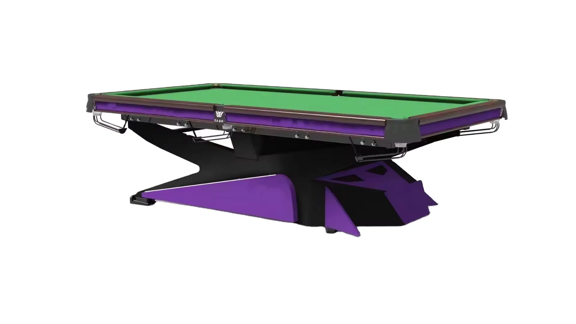 2024 new designs high-end modern style luxury snooker billiard tables 9ft size solid wood and slate pool table for sale