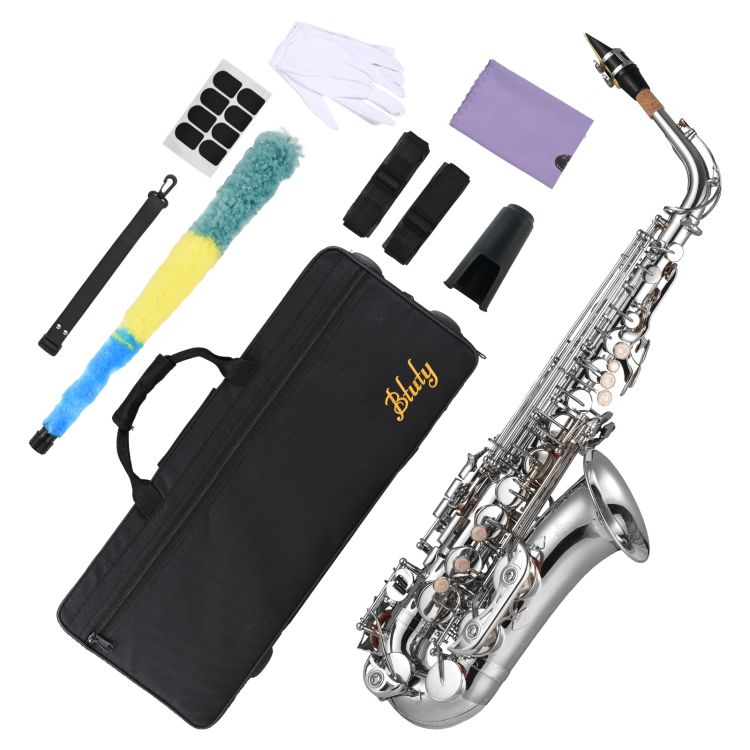 Btuty Alto Saxophone E Flat Brass 802 Key for Beginners