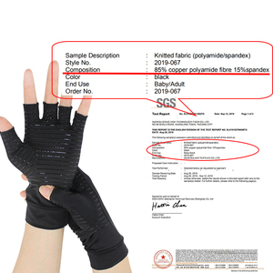 Ciclismo Montar Deporte Medio dedo Guantes Compresión Artritis Medio dedo Articulación Dolor artritis Terapia manos guantes - Product Image 6
