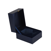 Bandeja de inserción de papel de cartón rígido, elegante laminación mate en relieve, Perfume, copa de vino, caja de vela, embalaje para fragancia