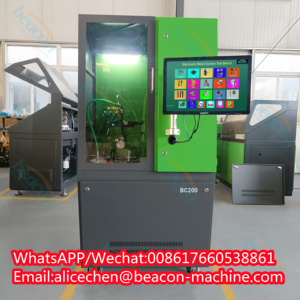 ม้านั่งทดสอบหัวฉีดคอมมอนเรลเครื่องบีคอน BC200ที่มีหน้าจอขนาดใหญ่ควบคุมคอมพิวเตอร์และกระบอกวัดไฟฟ้า - Product Image 5