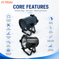Projecteurs LED COB RGBWA UV 200W en aluminium moulé sous pression IP22 à prix compétitif