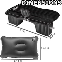 LGM, varios modelos, se pueden personalizar, cama, colchón de aire SUV para colchón de aire de coche, colchón de aire inflable para coche