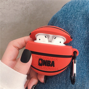 Venta caliente lindo 3D baloncesto fútbol diseño auricular caso con Clip para <span class=keywords><strong>Airpods</strong></span> <span class=keywords><strong>Pro</strong></span> dibujos animados fútbol suave cubierta para <span class=keywords><strong>Airpods</strong></span> 1/2/3 - Product Image 6