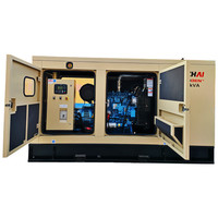 Générateur diesel silencieux Global Power 25 kVA 20 kW avec moteur chinois ATS, châssis ouvert, 50 Hz, prix abordable, 10 kW~300 kW