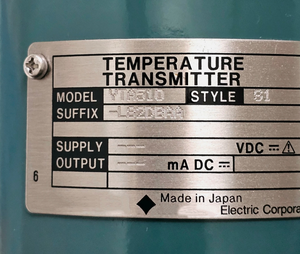 Sensor de Temperatura Inalámbrico Yokgawa Original de Alta Estabilidad IP67 YTA510, Certificado SIL2 ATEX IECEx, Acero Inoxidable 316L - Product Image 2