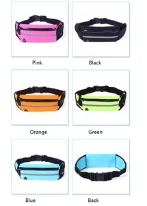กระเป๋าคาดเอวแบบกันน้ำสำหรับกิจกรรมกลางแจ้ง พิมพ์โลโก้ได้ตามต้องการ เหมาะสำหรับเดินป่า ปั่นจักรยาน วิ่ง และกีฬาอื่นๆ - Product Image 3