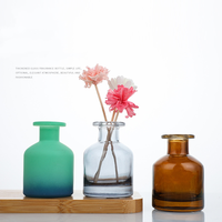 Bouteille vide de diffuseur à bâtonnets de 50 ml, en verre transparent à large ouverture, avec bâtonnets parfumés pour senteurs d'ambiance AromaHome