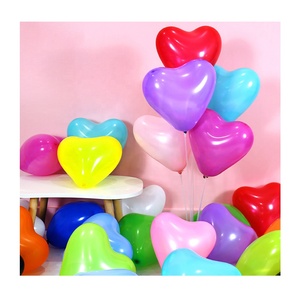 Joyeuse Saint-Valentin, mariage, anniversaire ! Ballon en latex naturel en forme de cœur de 10 pouces, hélium, globos San Valentin, décoration de fête, ballon. - Product Image 2