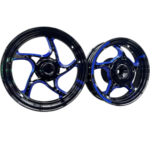 Jantes CNC en aluminium de 12 pouces à montage direct pour Honda Giorno - Jantes de scooter pour l'Asie du Sud-Est - Product Image 1