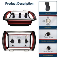 Control Remoto Hidráulico para Cargas Pesadas, para Equipos Hidráulicos Industriales, 12V, 500m, Joystick Proporcional para Grúa