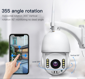 CamHi Pro Metal Dome Dual Light Network Wifi Camera 8MP 4K PTZ Camera 30x 4.7-94mm Auto Lens Human Tracking 2 Ways Audio RJ45 80 - Product Image 4