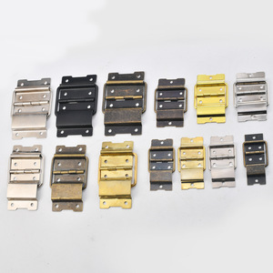 Bisagra para Muebles Tipo H Estándar, Montaje Superficial de Hierro, Recubrimiento Duradero para Cajas de Madera, Cajas de Joyería, Accesorios de Ferretería - Product Image 1